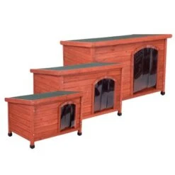 Caseta De Madera Woody Con Puerta Para Perros 24 Caseta De Madera Woody Con Puerta Para Perros -Trixie Tienda De Ventas 55517 55518 55427 pla fg 8265 0