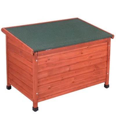 Caseta De Madera Woody Con Puerta Para Perros 14 Caseta De Madera Woody Con Puerta Para Perros - Imagen 14