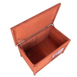 Caseta De Madera Woody Con Puerta Para Perros 22 Caseta De Madera Woody Con Puerta Para Perros -Trixie Tienda De Ventas 55518 woody flachdach fg 8288 9