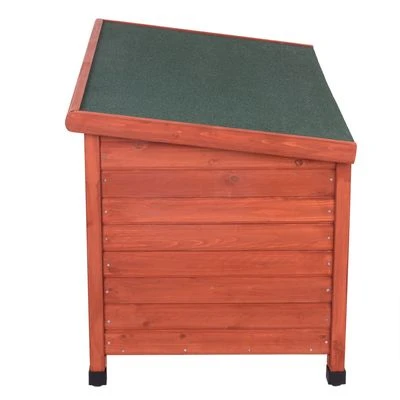 Caseta De Madera Woody Con Puerta Para Perros 6 Caseta De Madera Woody Con Puerta Para Perros - Imagen 6