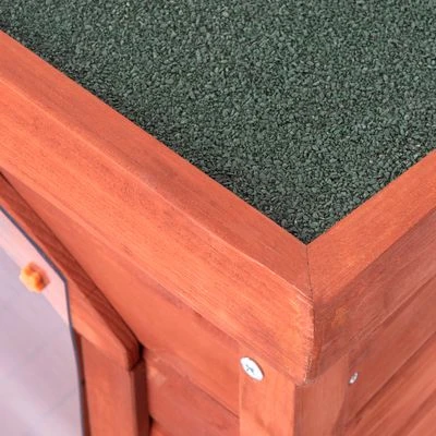 Caseta De Madera Woody Con Puerta Para Perros 13 Caseta De Madera Woody Con Puerta Para Perros - Imagen 13