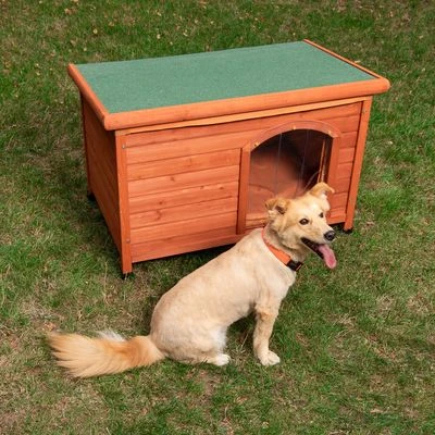 Caseta De Madera Woody Con Puerta Para Perros 2 Caseta De Madera Woody Con Puerta Para Perros - Imagen 2