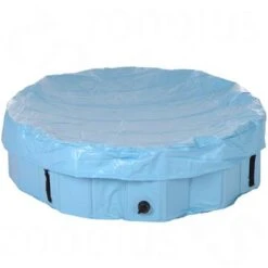 Piscina Para Perros Keep Cool -Trixie Tienda De Ventas 60405 dog pool mit schutzabdeckung 02 0