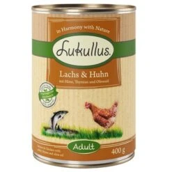 Lukullus Adult 6 X 400 G -Trixie Tienda De Ventas 624533 pla lukullus lachs huhn 6 x 400 g 3