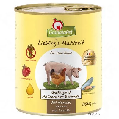 GranataPet Liebling's Mahlzeit 6 X 800 G 3 GranataPet Liebling's Mahlzeit 6 X 800 G - Imagen 3
