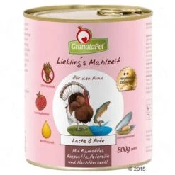 GranataPet Liebling's Mahlzeit 6 X 800 G 16 GranataPet Liebling's Mahlzeit 6 X 800 G -Trixie Tienda De Ventas 64605 granatapet lachs pute 800g 8