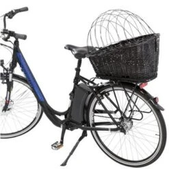 Cesta Con Rejilla Trixie Para Bicicletas -Trixie Tienda De Ventas 70447 trixie fahrradkorb mit gitter hs 09 9