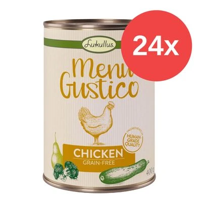 Lukullus Menú Gustico 24 X 400 G - Pack Ahorro 1 Lukullus Menú Gustico 24 X 400 G - Pack Ahorro