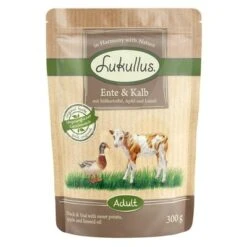 Lukullus Sin Cereales En Bolsitas 24 X 300 G - Pack Ahorro 6 Lukullus Sin Cereales En Bolsitas 24 X 300 G - Pack Ahorro -Trixie Tienda De Ventas 742635 lukullus frischebeutel entekalb 6 x 300 g 1000x1000 6