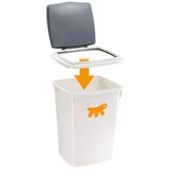 Contenedor De Comida Ferplast Feedy -Trixie Tienda De Ventas 76319 feedy zooplus 39 montaggio fp 3268 2017 09 27 5