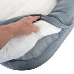 Cama Ortopédica Memory Ovalada Gris -Trixie Tienda De Ventas 79216 memory oval grau fg 6680 8