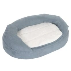 Cama Ortopédica Memory Ovalada Gris -Trixie Tienda De Ventas 79216 pla memory oval grau fg 6674 1