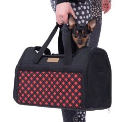 Bolso De Transporte A Cuadros Para Mascotas -Trixie Tienda De Ventas 79331 tragetasche hund fg 7520 0