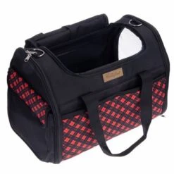 Bolso De Transporte A Cuadros Para Mascotas -Trixie Tienda De Ventas 79331 tragetasche karo fg 7441 2