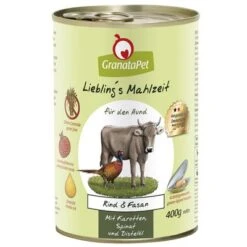 GranataPet Liebling's Mahlzeit 400 G Comida Húmeda Para Perros - Pack Mixto -Trixie Tienda De Ventas 80205 pla lieblingsmahlzeit rindfasan 6x400g mix 3