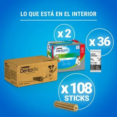 PURINA Dentalife Snacks Dentales Para Perros Pequeños (7-12 Kg) 9 PURINA Dentalife Snacks Dentales Para Perros Pequeños (7-12 Kg) - Imagen 9