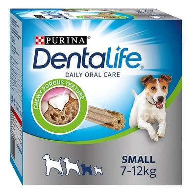 PURINA Dentalife Snacks Dentales Para Perros Pequeños (7-12 Kg) 1 PURINA Dentalife Snacks Dentales Para Perros Pequeños (7-12 Kg)
