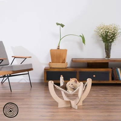 Hamaca Natural Paradise Iris L Para Mascotas 7 Hamaca Natural Paradise Iris L Para Mascotas - Imagen 7