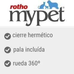 Contenedor De Pienso Rotho MyPet Archie 7 Contenedor De Pienso Rotho MyPet Archie -Trixie Tienda De Ventas benefits template accesories 1000x1000 int 2 7