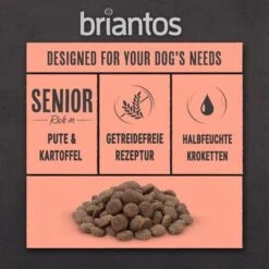 Briantos SIN CEREALES Pienso Para Perros - Pack Ahorro -Trixie Tienda De Ventas briantos gf board senior pute 1000x1000 2