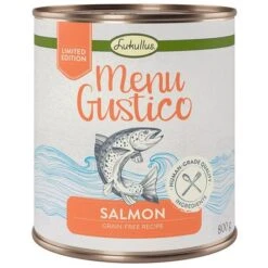 Lukullus Menú Gustico 24 X 800 G - Pack Ahorro 14 Lukullus Menú Gustico 24 X 800 G - Pack Ahorro -Trixie Tienda De Ventas lukullus menugustico salmon gf limited 800g 1000x1000 1