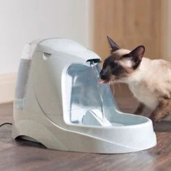 Fuente De Agua Para Mascotas Drinkwell Platinum De PetSafe -Trixie Tienda De Ventas pla radiosystems drinkwellplatinumtrinkbrunnen 5liter cat 9