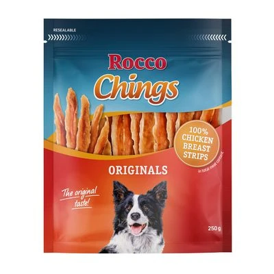 Megapack Rocco Chings Originals Láminas De Carne Para Perros 15 X 250 G 2 Megapack Rocco Chings Originals Láminas De Carne Para Perros 15 X 250 G - Imagen 2