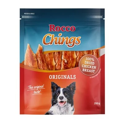Megapack Rocco Chings Originals Láminas De Carne Para Perros 15 X 250 G 10 Megapack Rocco Chings Originals Láminas De Carne Para Perros 15 X 250 G - Imagen 10