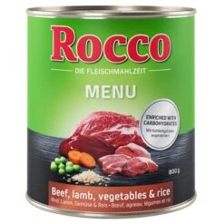 Rocco Menú 6 X 800 G -Trixie Tienda De Ventas rocco menu beeflamb 800g 1000x1000 9