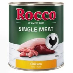 Pack Ahorro Rocco Single Meat 12 X 800 G 9 Pack Ahorro Rocco Single Meat 12 X 800 G -Trixie Tienda De Ventas rocco nf singlemeat 800g chicken 1000x1000 4