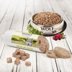 Wolf Of Wilderness 6 X 400 G Salchichas Para Perros -Trixie Tienda De Ventas sausageboard green 5