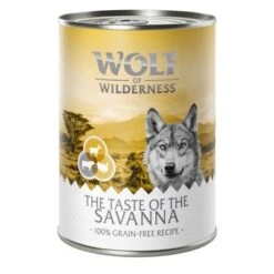 Megapack Wolf Of Wilderness The Taste Of 24 X 400 G -Trixie Tienda De Ventas savanna 400g 1000x1000 6