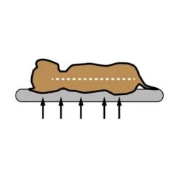 Cojín Ortopédico Pawz & Pepper Denver -Trixie Tienda De Ventas skizze memory foam 1