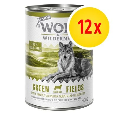 Wolf Of Wilderness Senior 12 X 400 G - Pack Ahorro 1 Wolf Of Wilderness Senior 12 X 400 G - Pack Ahorro