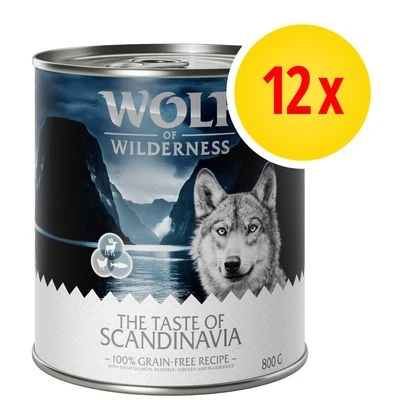 Pack Ahorro Wolf Of Wilderness The Taste Of 12 X 800 G 1 Pack Ahorro Wolf Of Wilderness The Taste Of 12 X 800 G