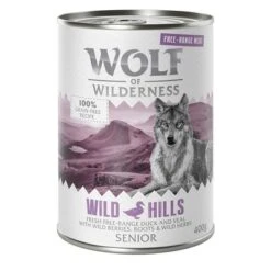 Wolf Of Wilderness Free Range Senior 12 X 400 G - Pack Ahorro -Trixie Tienda De Ventas wow freerange senior wildhills 400g 1000x1000 2