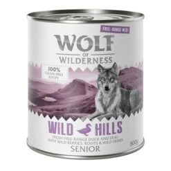 Wolf Of Wilderness Free Range Senior 6 X 800 G -Trixie Tienda De Ventas wow freerange senior wildhills 800g 1000x1000 1 4