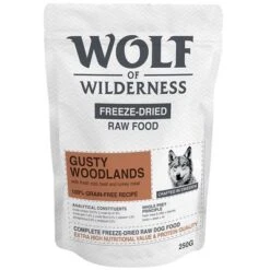 Wolf Of Wilderness Gusty Woodlands Con Vacuno, Bacalao Y Pavo 15 Wolf Of Wilderness Gusty Woodlands Con Vacuno, Bacalao Y Pavo -Trixie Tienda De Ventas wow freezedried gusty woodlands 250g 1000x1000 8