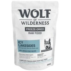 Wolf Of Wilderness Icy Lakesides Con Cordero, Trucha Y Pollo -Trixie Tienda De Ventas wow freezedried icy lakesides 250g 1000x1000 7