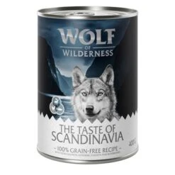 Megapack Wolf Of Wilderness The Taste Of 24 X 400 G -Trixie Tienda De Ventas wow tasteof scandinavia 400g 1000x1000 7